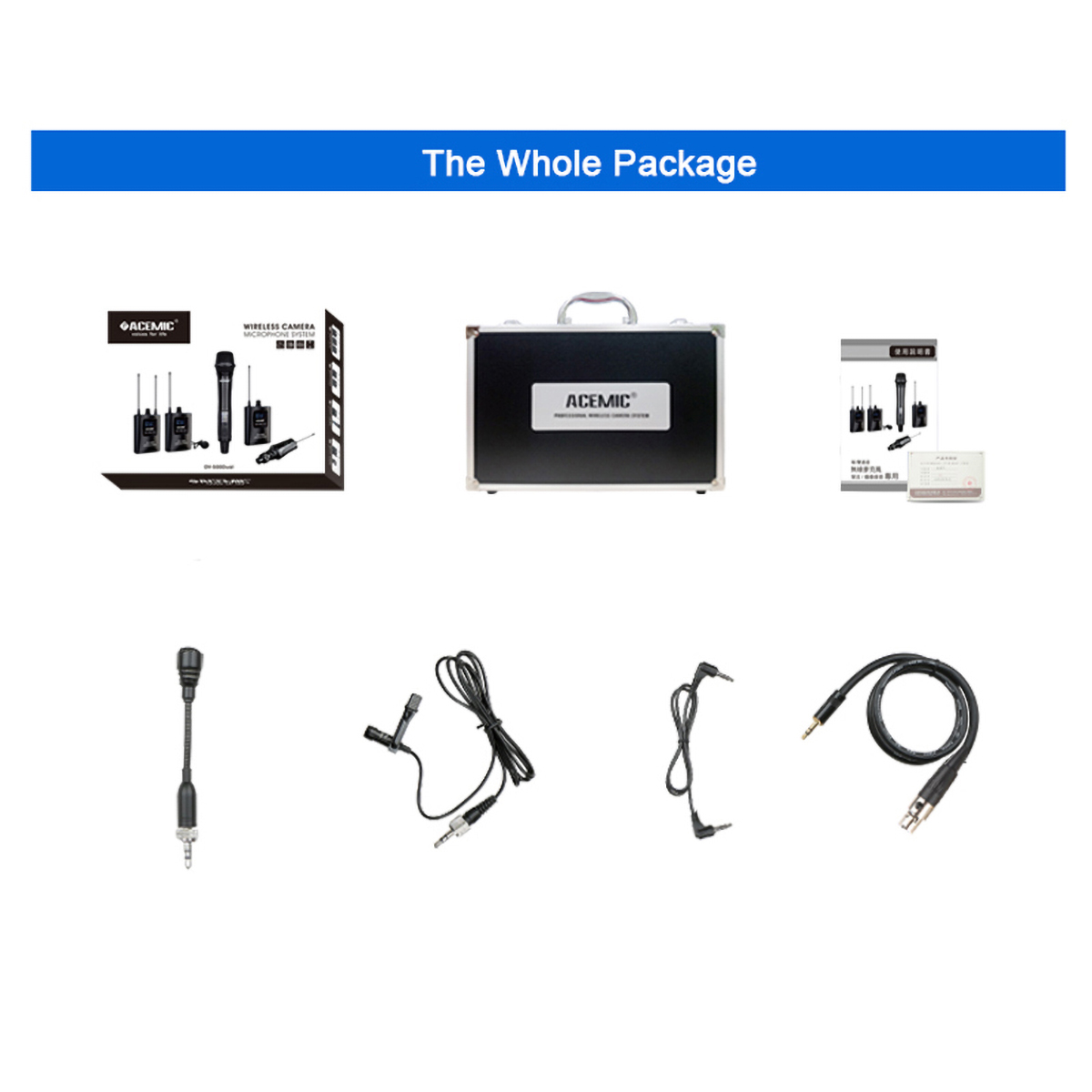 DV-500 Wireless Camera Microphone