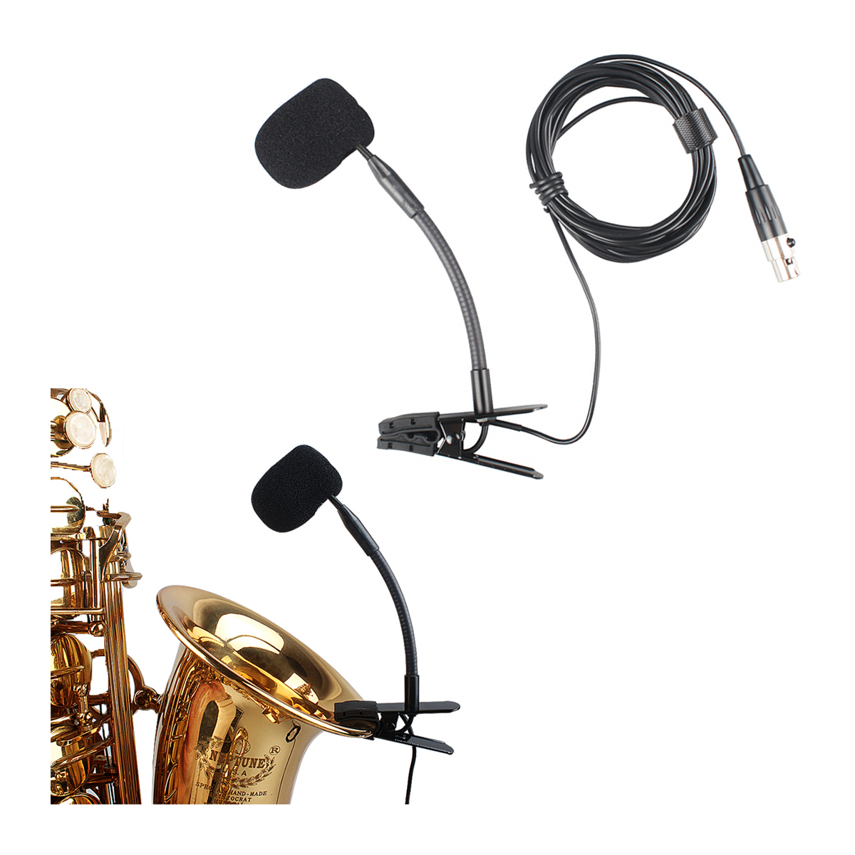 ST-30 Wired Saxophone Microphone Clip-On